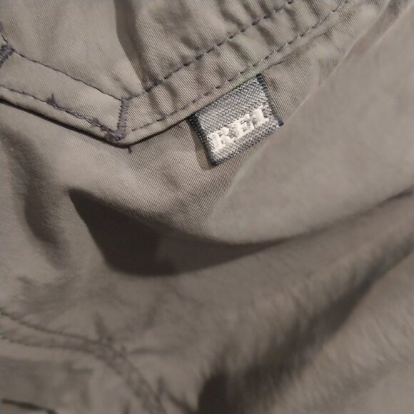 REI Convertible Pants Shorts Mens XL Green Zip Off Nylon Cargo Hiking W35 L31 - Picture 15 of 15